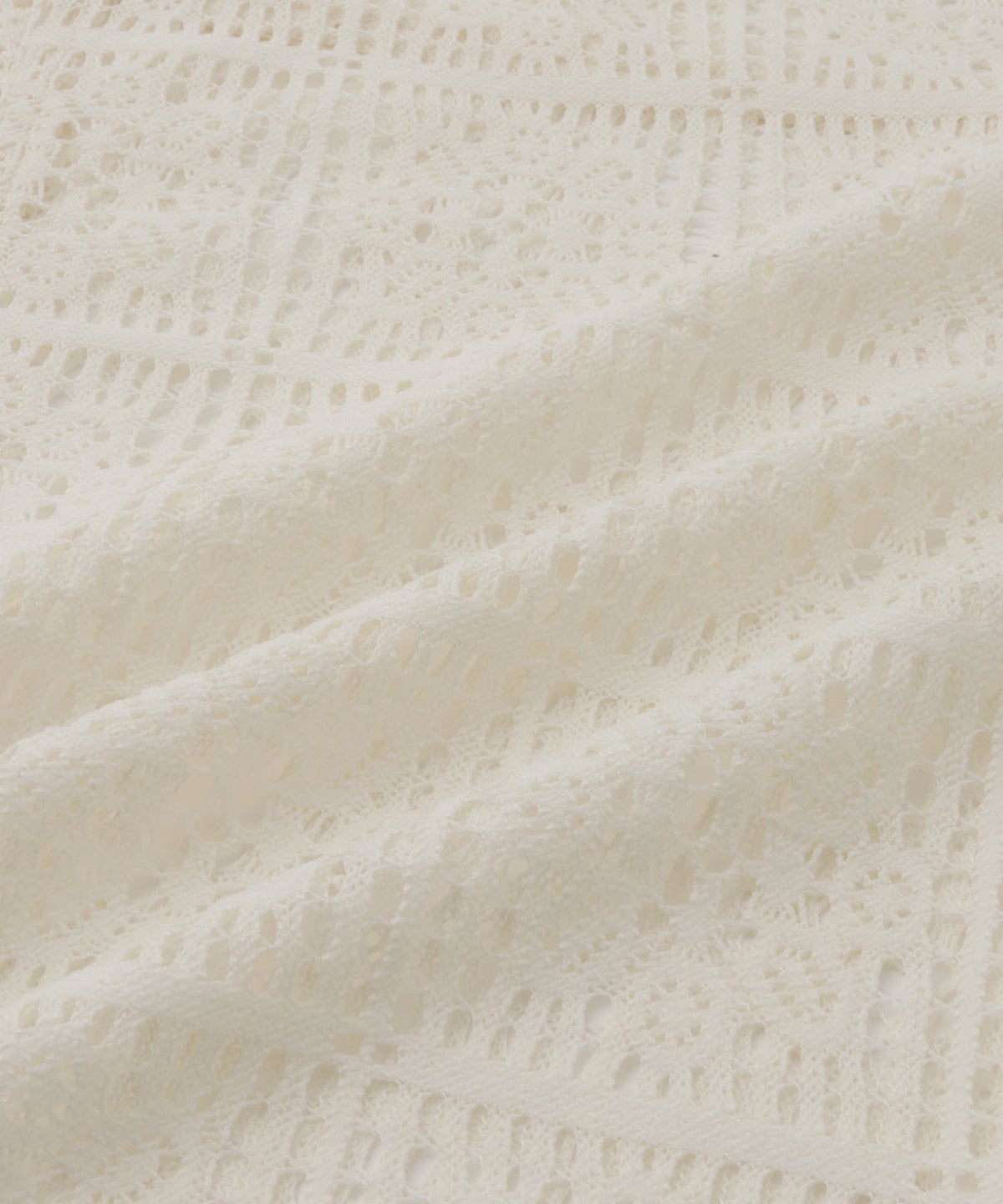 Free Nature レースクロップド丈シャツ レディース