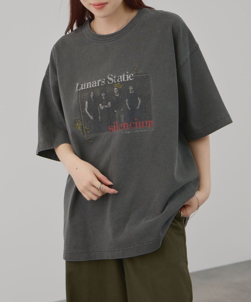 [期間限定価格]NAVY  ヘビーウエイトグラフィックTシャツ レディース メール便 対応商品商品画像-1