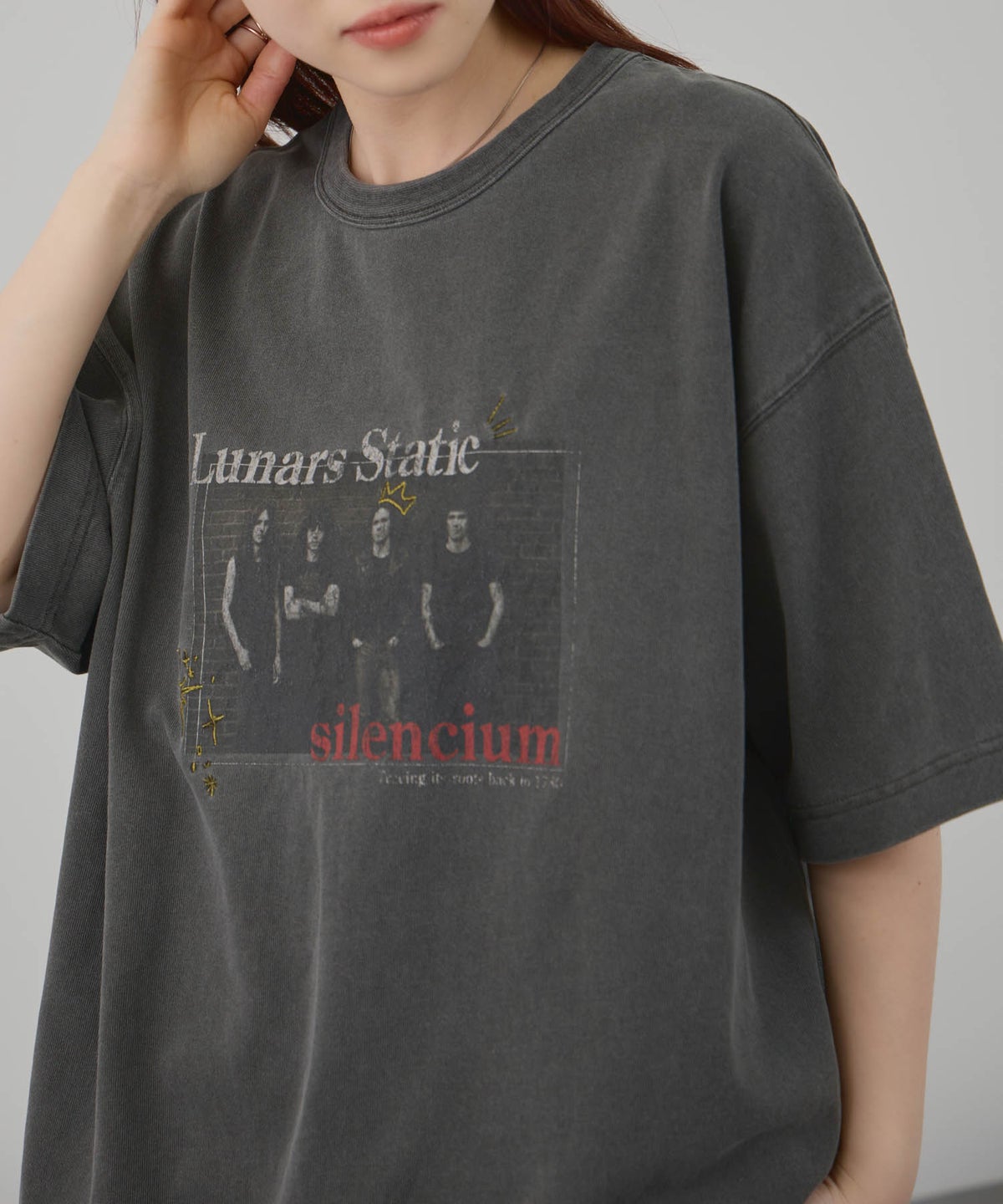 NAVY ヘビーウエイトグラフィックTシャツ レディース メール便 対応商品