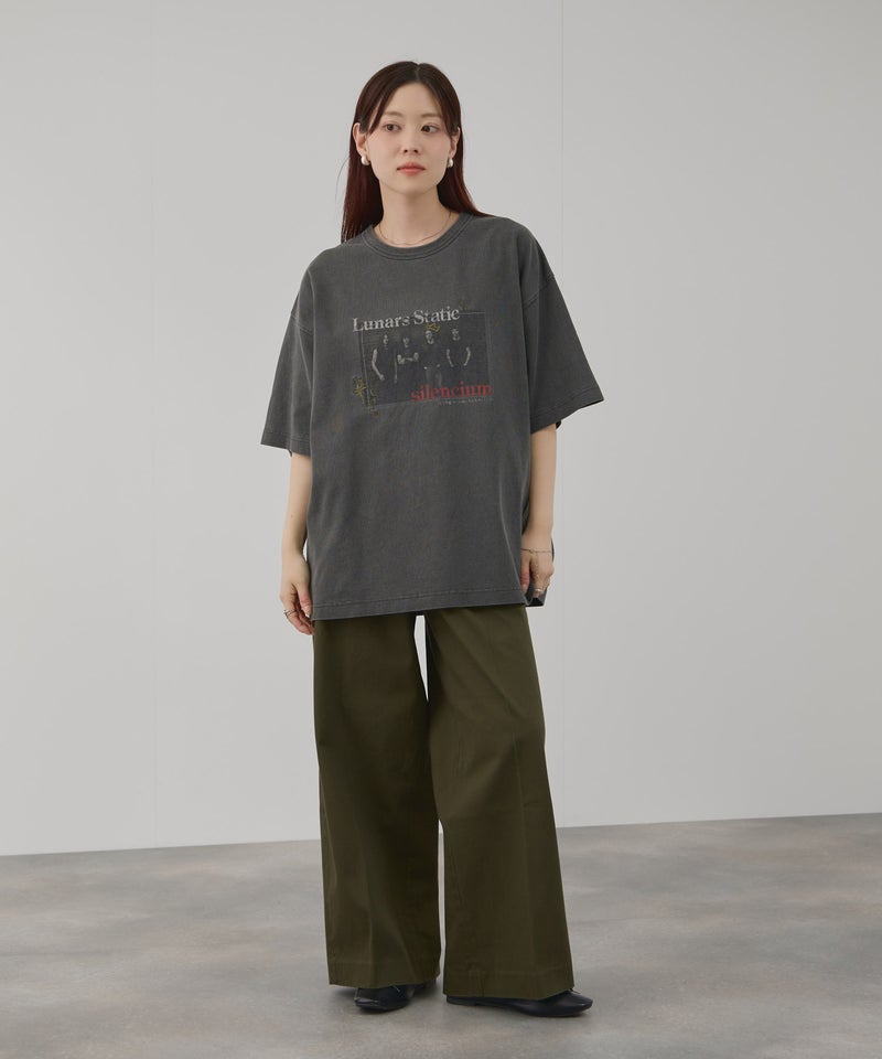 NAVY ヘビーウエイトグラフィックTシャツ レディース メール便 対応商品商品画像-6