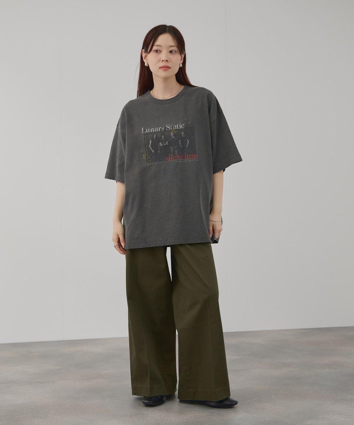 NAVY ヘビーウエイトグラフィックTシャツ レディース メール便 対応商品