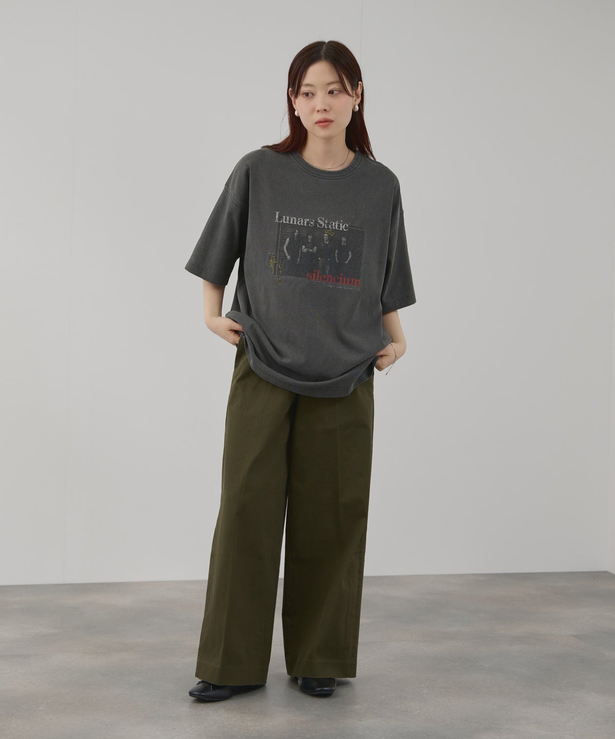 NAVY ヘビーウエイトグラフィックTシャツ レディース メール便 対応商品