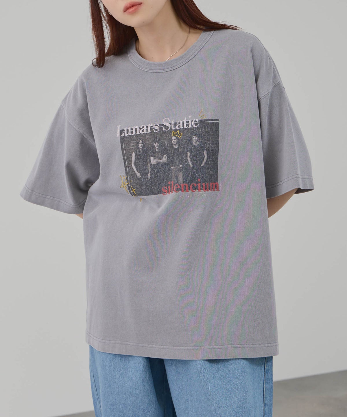 NAVY ヘビーウエイトグラフィックTシャツ レディース メール便 対応商品