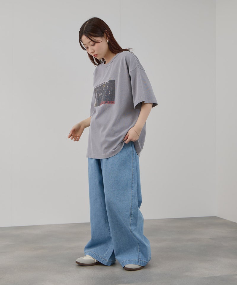 [期間限定価格]NAVY  ヘビーウエイトグラフィックTシャツ レディース メール便 対応商品商品画像-11