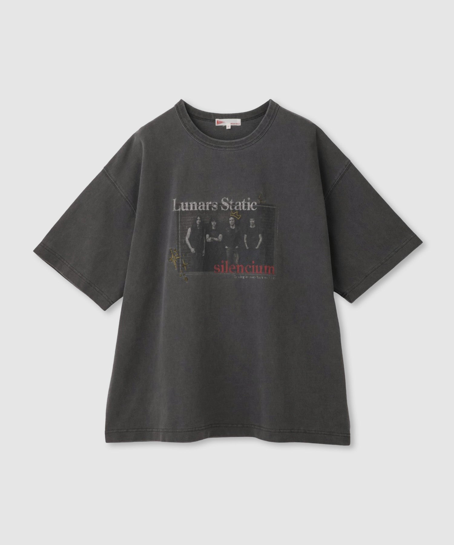 NAVY ヘビーウエイトグラフィックTシャツ レディース