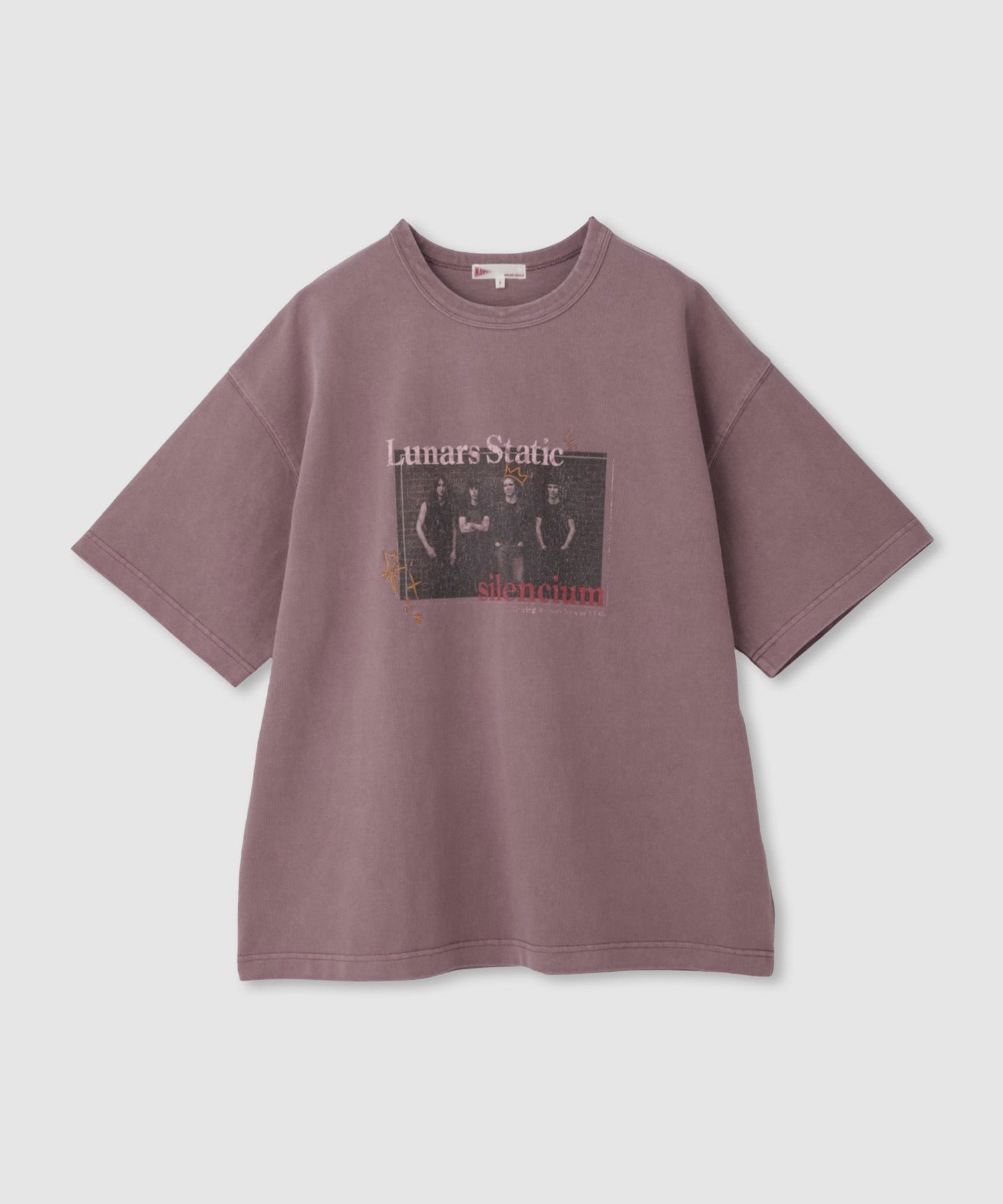 NAVY ヘビーウエイトグラフィックTシャツ レディース