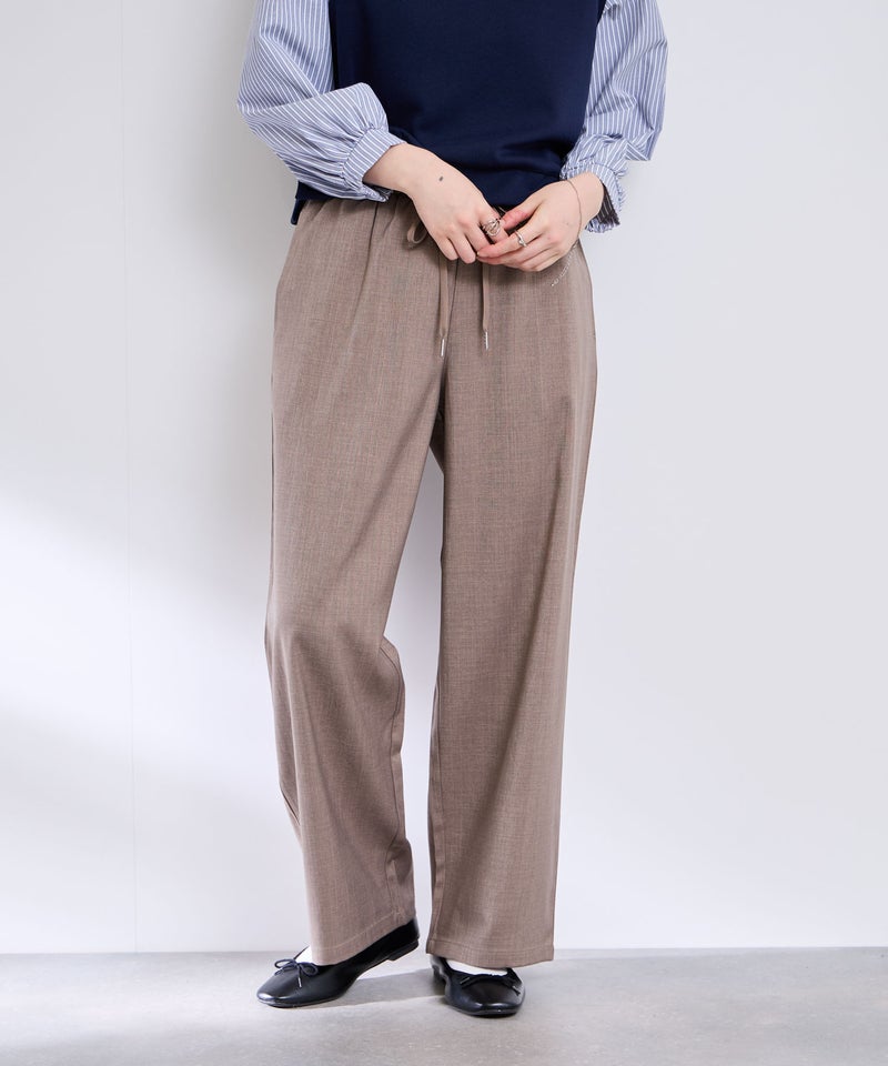 [期間限定価格]Free Nature  リネンライクイージーパンツ レディース商品画像-1