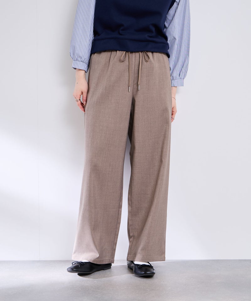 [期間限定価格]Free Nature  リネンライクイージーパンツ レディース商品画像-4