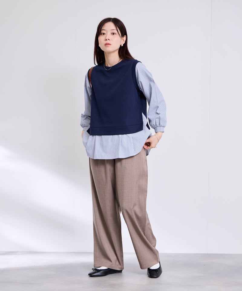 Free Nature リネンライクイージーパンツ レディース商品画像-6