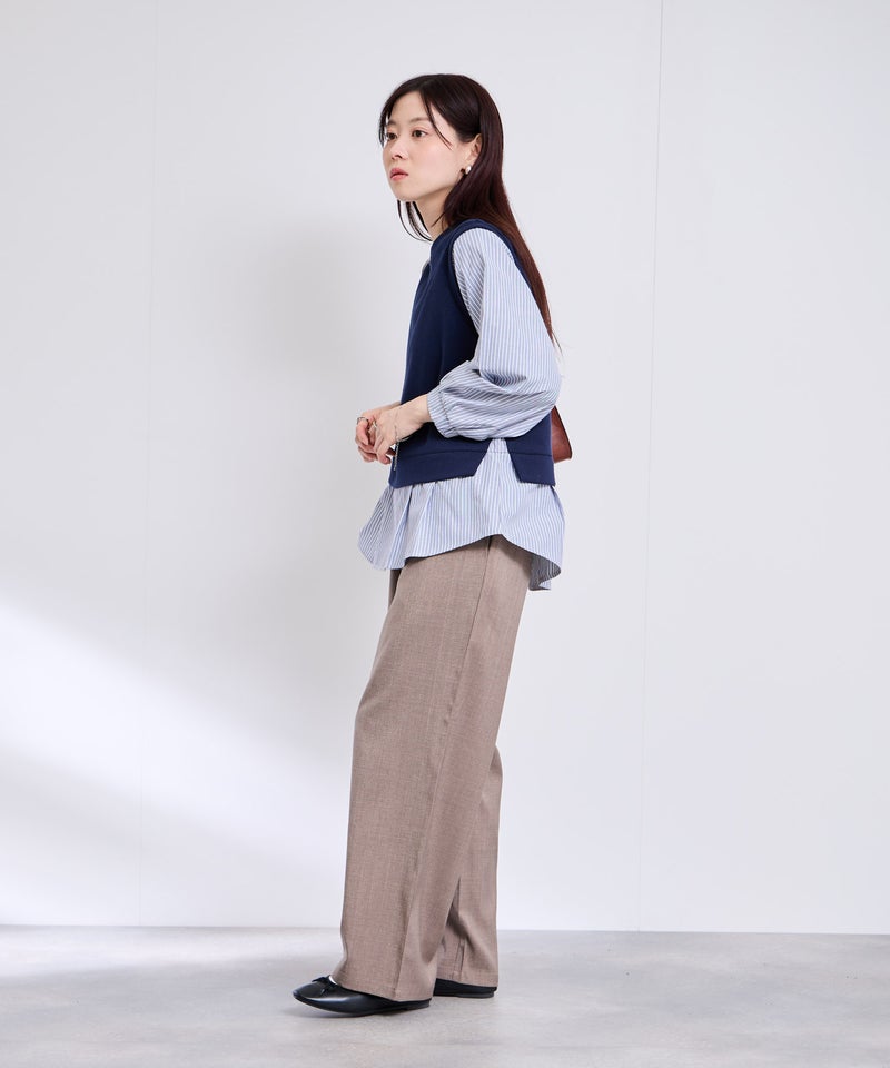 [期間限定価格]Free Nature  リネンライクイージーパンツ レディース商品画像-7