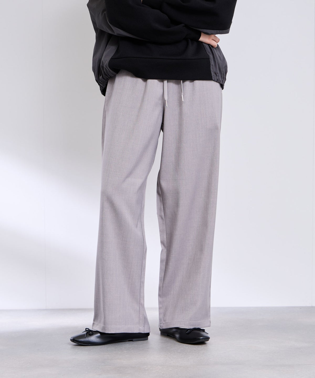 Free Nature リネンライクイージーパンツ レディース