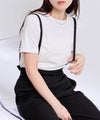 Free Nature  リネンライクサロペット＋Tシャツ アンサンブル レディース商品サムネイル-10