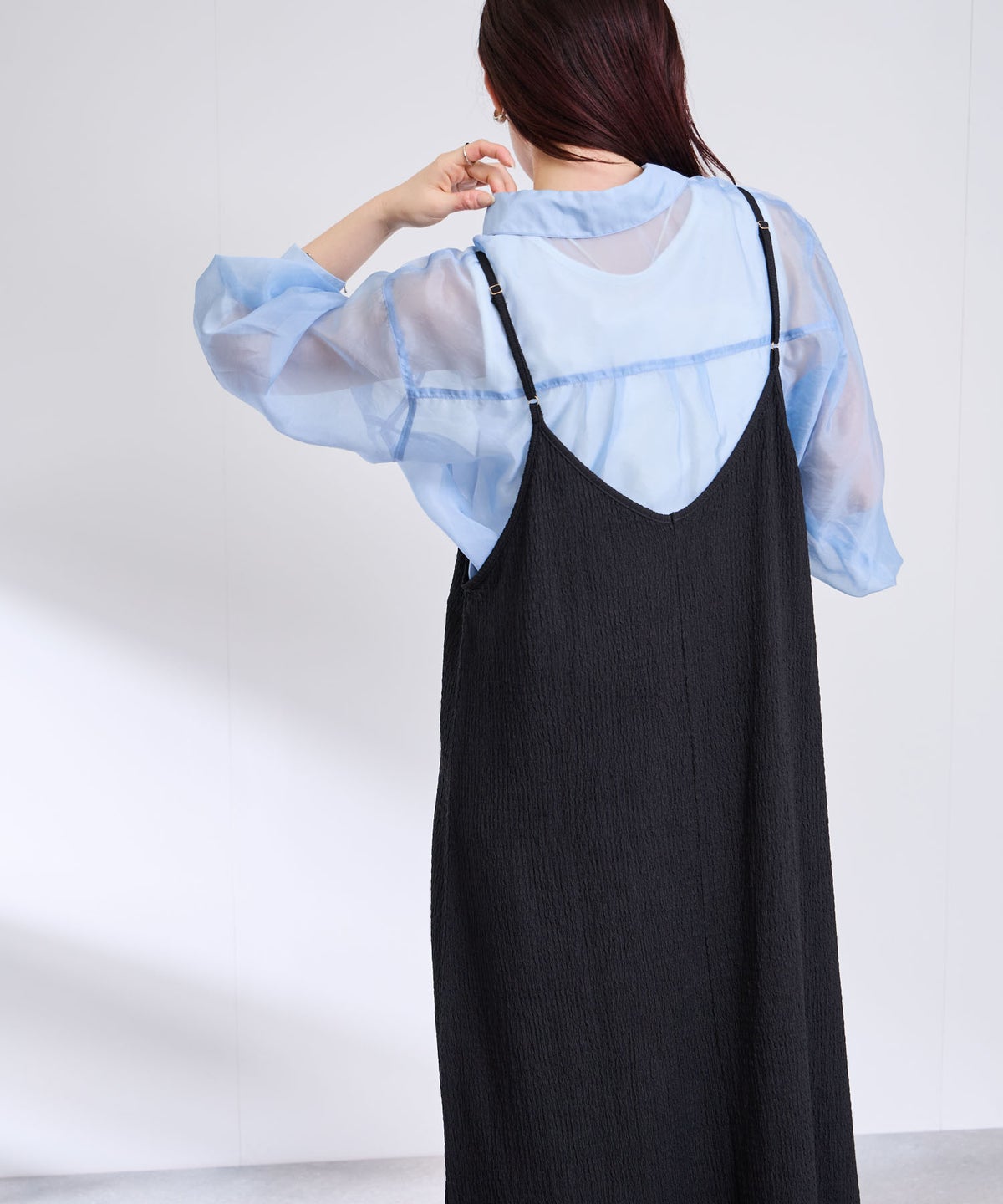 Free Nature 楊柳キャミワンピース レディース