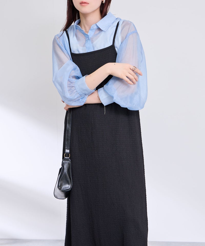 Free Nature  楊柳キャミワンピース レディース商品画像-11