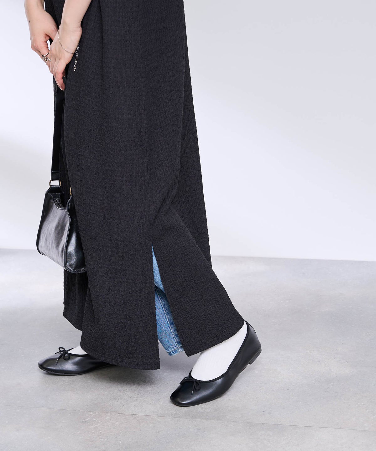 Free Nature 楊柳キャミワンピース レディース