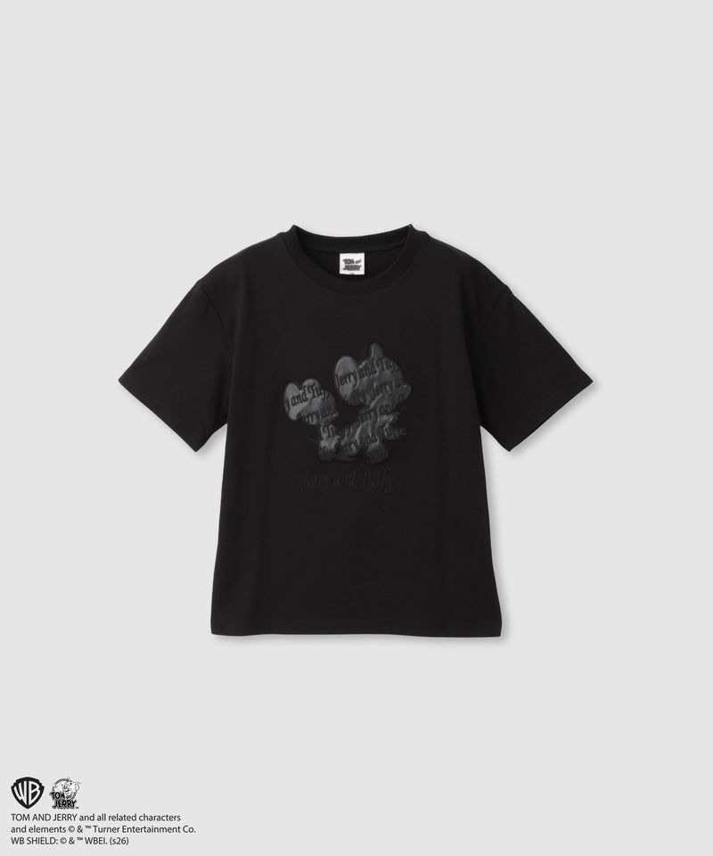 Tom and Jerry アップリケ刺繍Tシャツ キッズ メール便 対応商品商品画像-1
