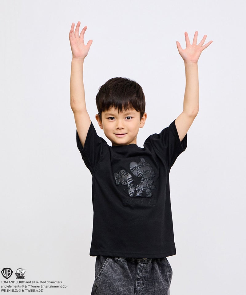 [値下げ]Tom and Jerry アップリケ刺繍Tシャツ キッズ メール便 対応商品商品画像-2