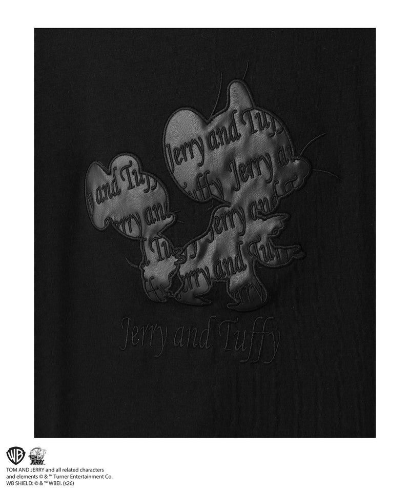 Tom and Jerry アップリケ刺繍Tシャツ キッズ メール便 対応商品商品画像-6