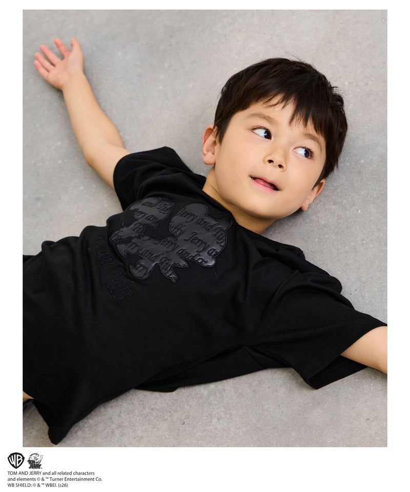 [値下げ]Tom and Jerry アップリケ刺繍Tシャツ キッズ メール便 対応商品商品画像-11