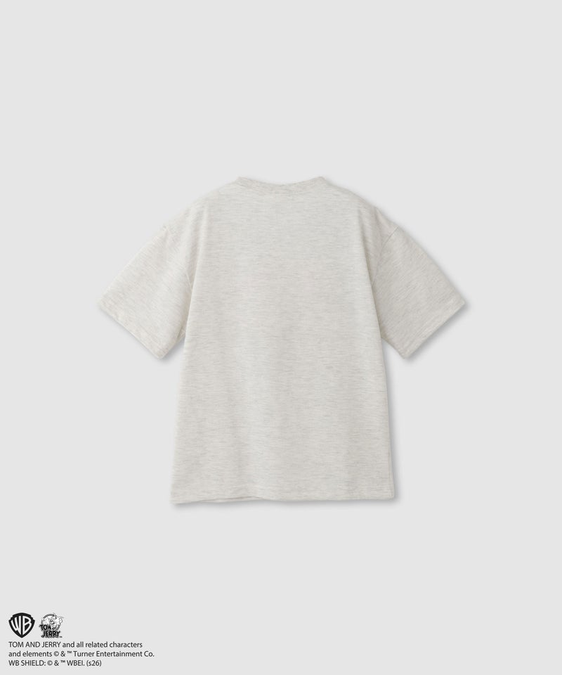 Tom and Jerry サガラ刺繍Tシャツ キッズ メール便 対応商品商品画像-2