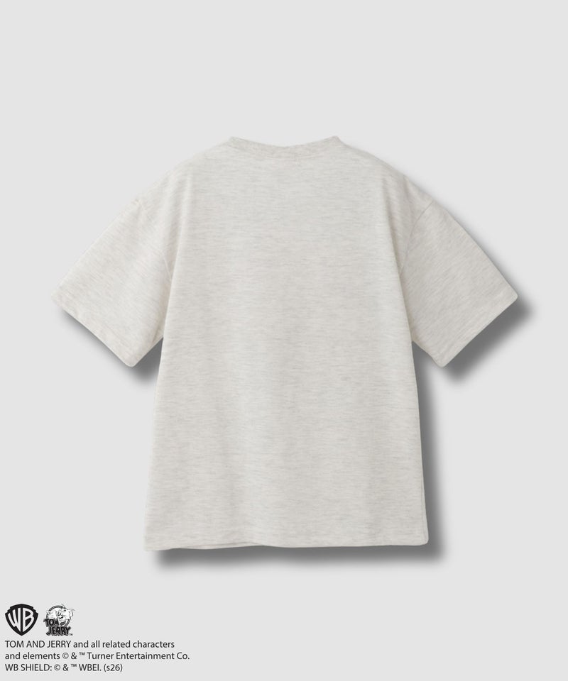 Tom and Jerry サガラ刺繍Tシャツ キッズ メール便 対応商品商品画像-2