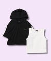 RICH MIX  パーカー×タンクトップアンサンブル キッズ商品サムネイル-1