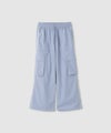 NAVY ナイロンカーゴパンツ キッズ商品サムネイル-4