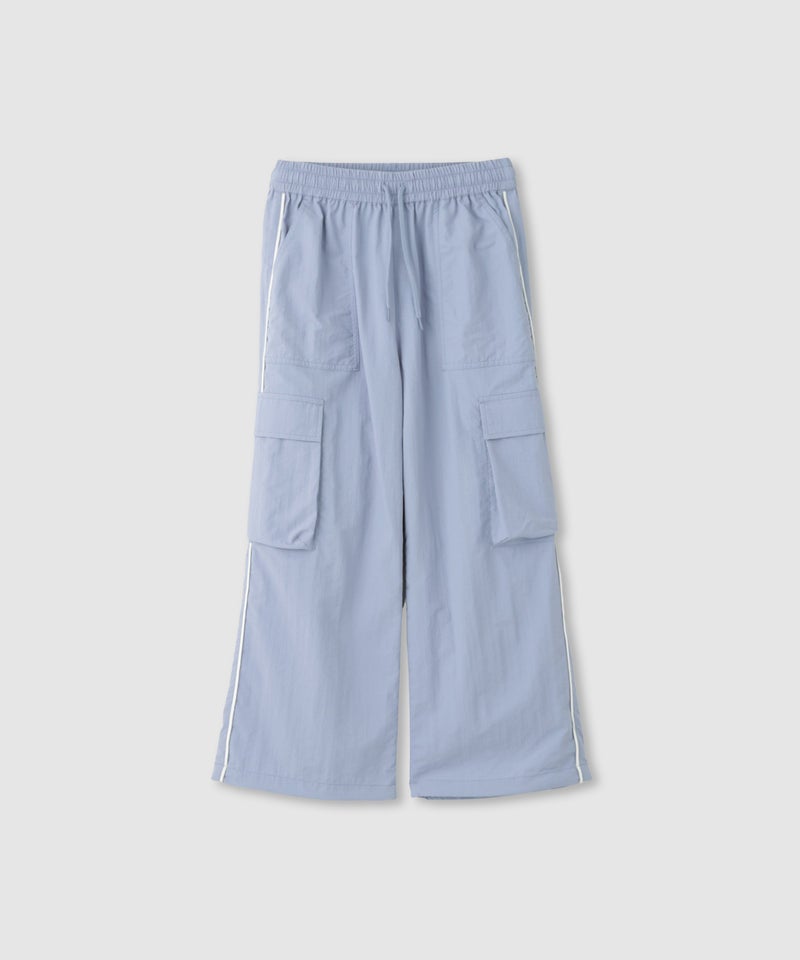 NAVY  ナイロンカーゴパンツ キッズ商品画像-4