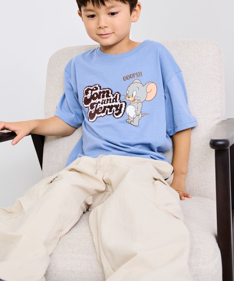 NAVY ナイロンカーゴパンツ キッズ商品画像-6