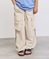 NAVY ナイロンカーゴパンツ キッズ商品サムネイル-6