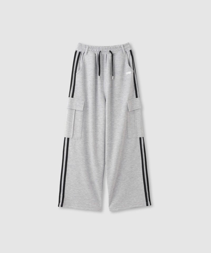 RICH MIX サイドライン ロゴプレート カット カーゴパンツ キッズ商品画像-1