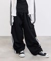 RICH MIX  サイドライン ロゴプレート カット カーゴパンツ キッズ商品サムネイル-1