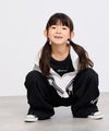 RICH MIX  サイドライン ロゴプレート カット カーゴパンツ キッズ商品サムネイル-3