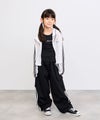 RICH MIX サイドライン ロゴプレート カット カーゴパンツ キッズ商品サムネイル-4