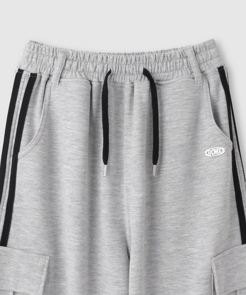 RICH MIX  サイドライン ロゴプレート カット カーゴパンツ キッズ商品画像-4