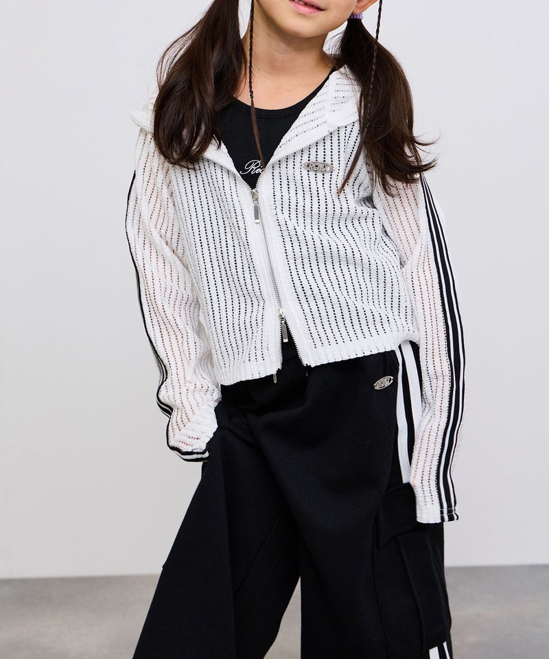 RICH MIX サイドライン ロゴプレート カット カーゴパンツ キッズ商品画像-11