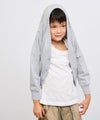 NAVY  ミニ裏毛カーディガン キッズ商品サムネイル-6
