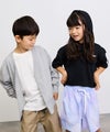NAVY  ミニ裏毛カーディガン キッズ商品サムネイル-14