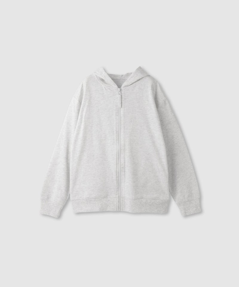 NAVY ミニ裏毛ZIPパーカー キッズ商品画像-1