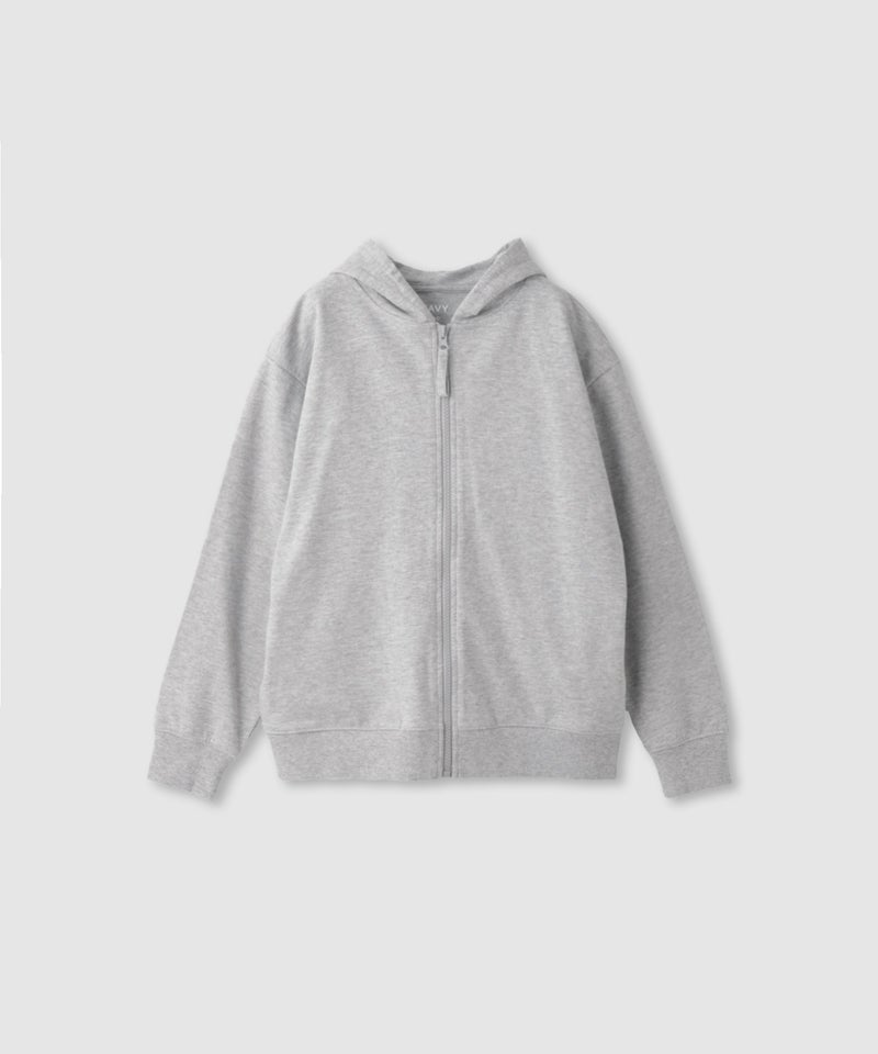 NAVY ミニ裏毛ZIPパーカー キッズ商品画像-2