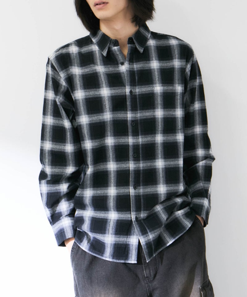 Real Standard 強撚レギュラーシャツ メンズ商品画像-1