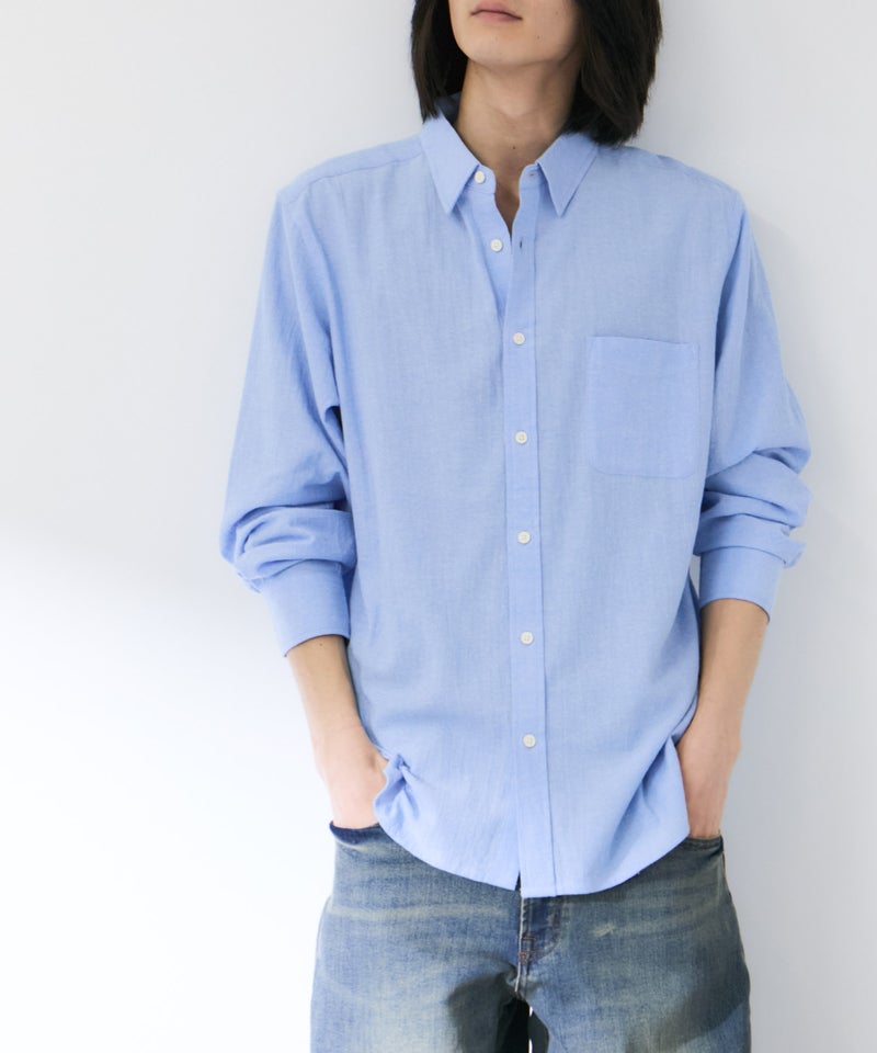 Real Standard 強撚レギュラーシャツ メンズ商品画像-4