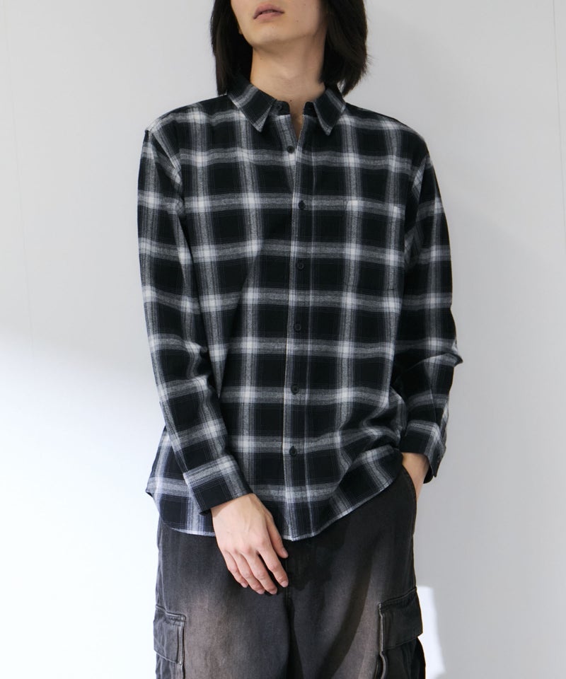 Real Standard 強撚レギュラーシャツ メンズ商品画像-8