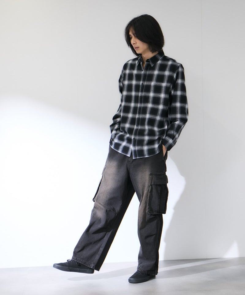 Real Standard 強撚レギュラーシャツ メンズ商品画像-10