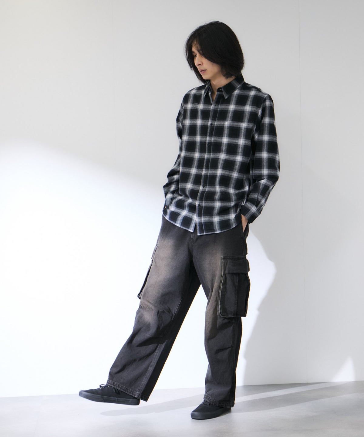 [期間限定価格]Real Standard 強撚レギュラーシャツ メンズ