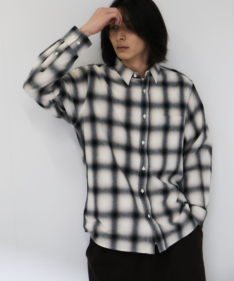 Real Standard 強撚レギュラーシャツ メンズ商品画像-11