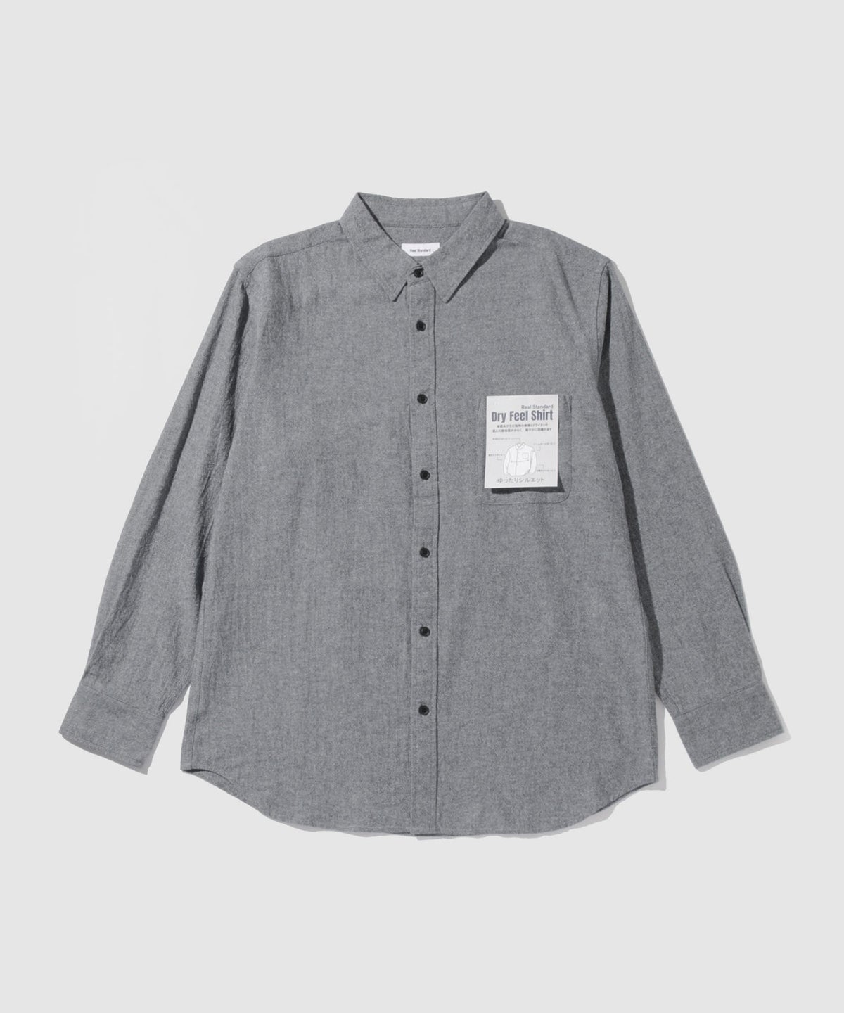 [期間限定価格]Real Standard 強撚レギュラーシャツ メンズ