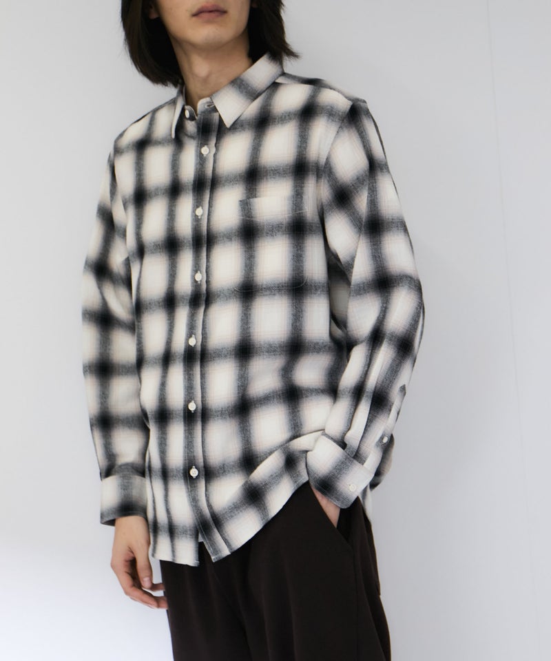 Real Standard  強撚レギュラーシャツ メンズ商品画像-12