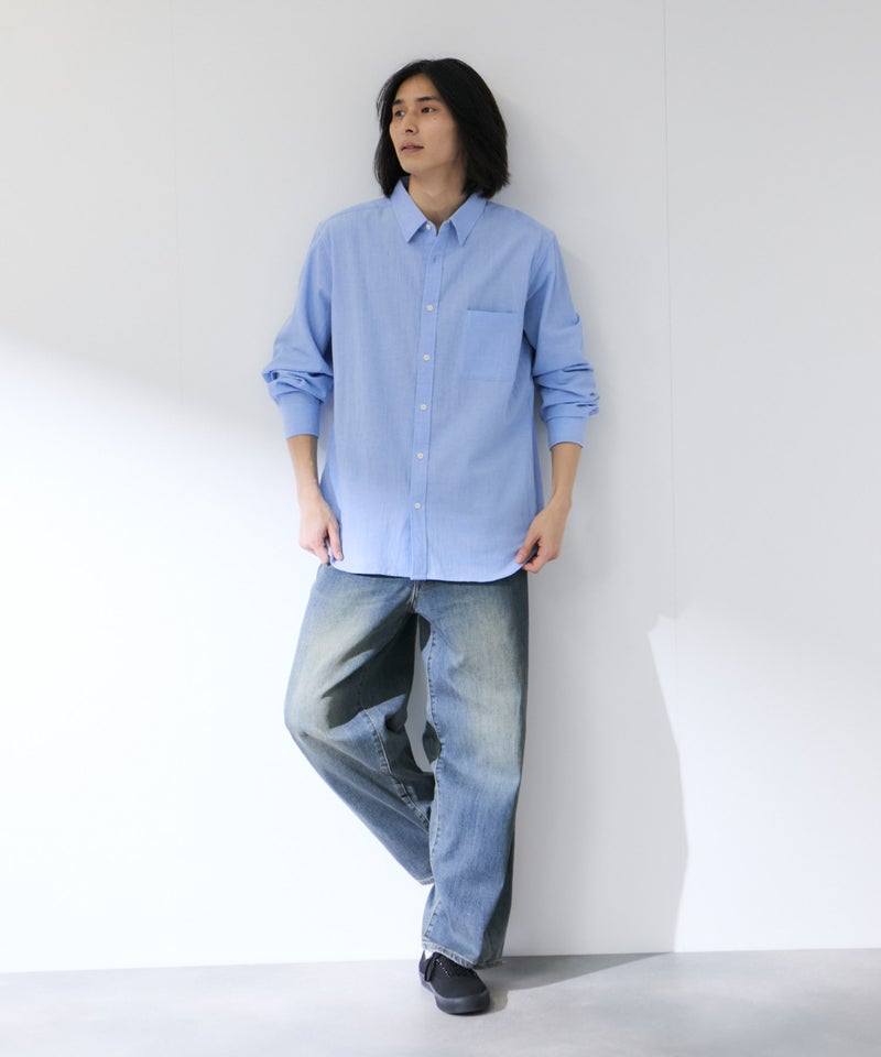 Real Standard  強撚レギュラーシャツ メンズ商品画像-22