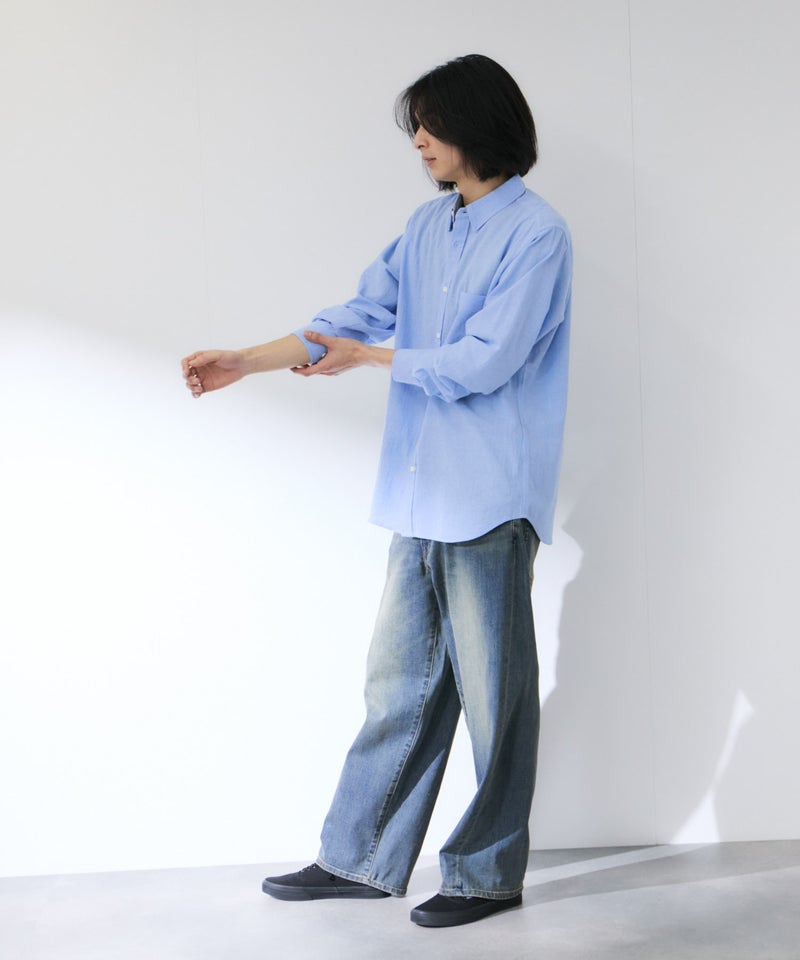 Real Standard 強撚レギュラーシャツ メンズ商品画像-23